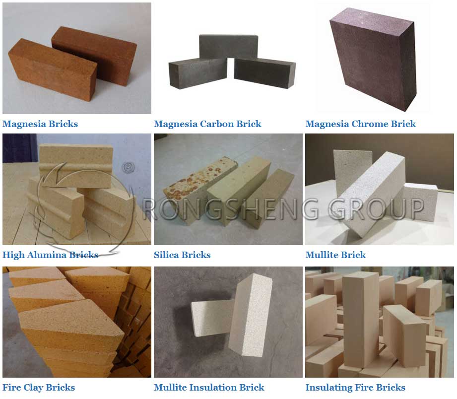 Rongsheng Kinds of Refractory Bricks for Sale