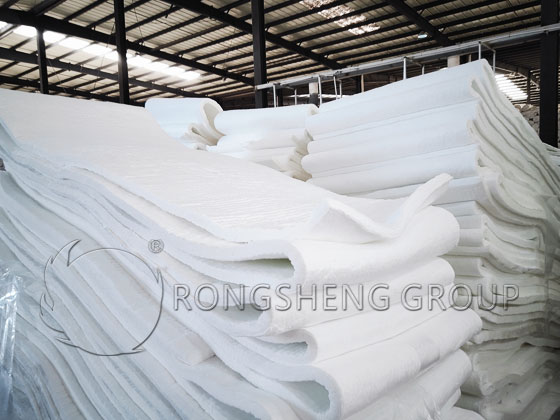 10/20mm Thick Withstand High Temperature 1430 ℃ Zirconium-containing Ceramic  Fiber Blanket Thermal Insulation Cotton No Asbestos