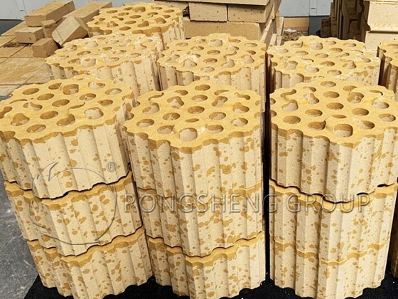 High-Thermal-Conductivity Silica Checker Bricks