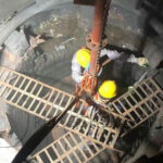 Repairing Construction of Incinerator Furnace Wall