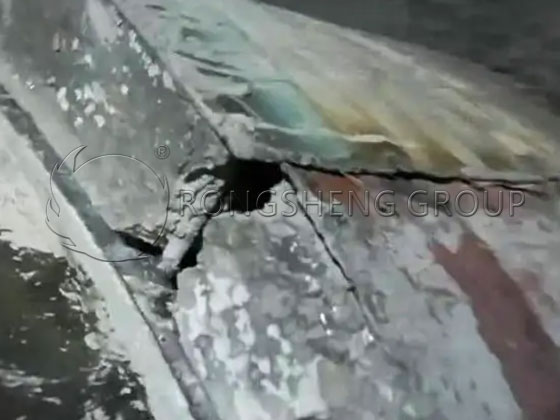 Overall Damage to Refractory Castable Lining