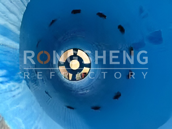 High-Temperature Curing Agent to the Ceramic Fiber Modules Lining