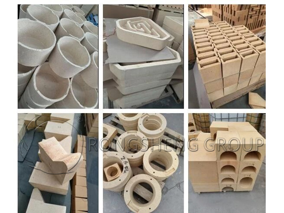 Shaped-Refractory-Bricks-in-Rongsheng-Factory