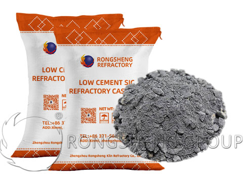 Rongsheng High-Strength Low-Cement Silicon Carbide Castable